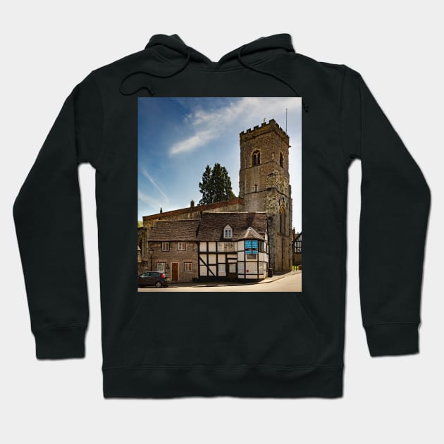 Much Wenlock-Church Hoodie by jasminewang